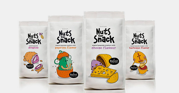 Nuts Remain Fresh in Nut Packaging