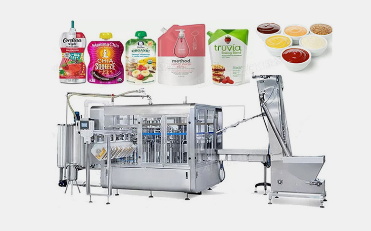 Continuous Pouch Filling Machine