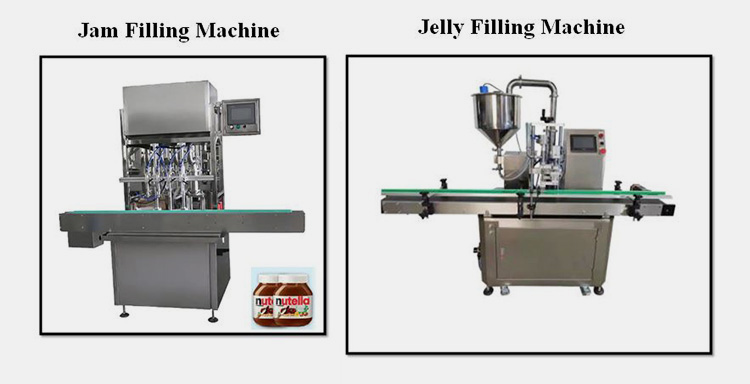 Jam Filling Machine And A Jelly Filling Machine