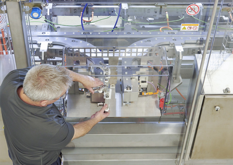 Maintenance Of A Pouch Packaging Machine