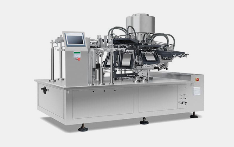 Rotary Vacuum Pouch Packaging Machine