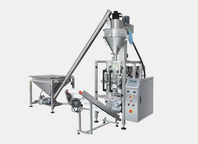 Auger Pesticide 4 Side Seal Packaging Machine