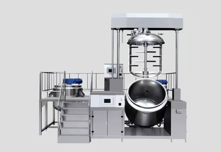 Bottom Vacuum Homogenizer Mixer