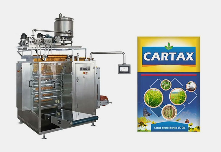 Pesticide 4 Side Seal Packaging Machine-1