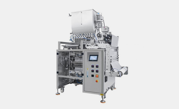 Continuous Motion Liquid Milk 4 Side Sealing Machine