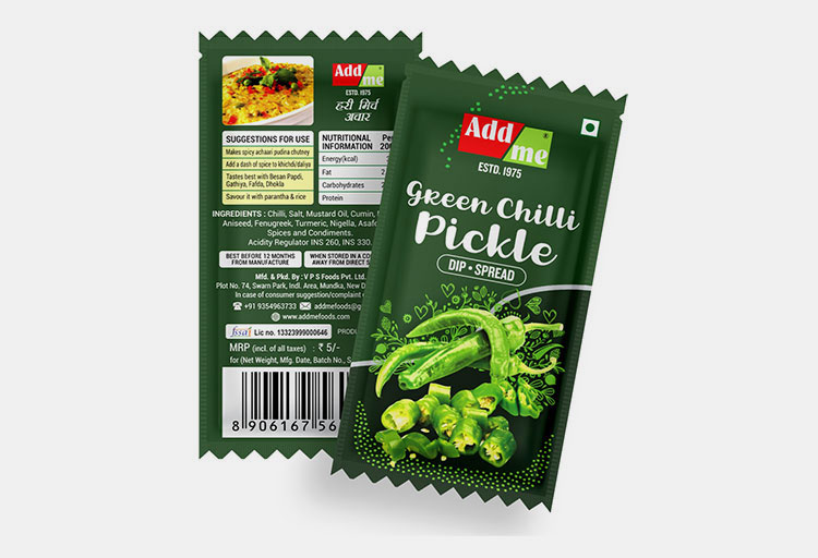 Designed Cut Sachets