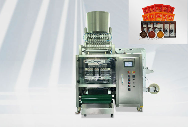 Multi Lane Liquid Sauce Sachet Packing Machine