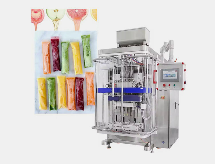 Multi-lane Ice Lolly 4 Side Sealing Machine