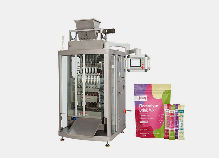 Multi-lane Powder Back Sealing Machine