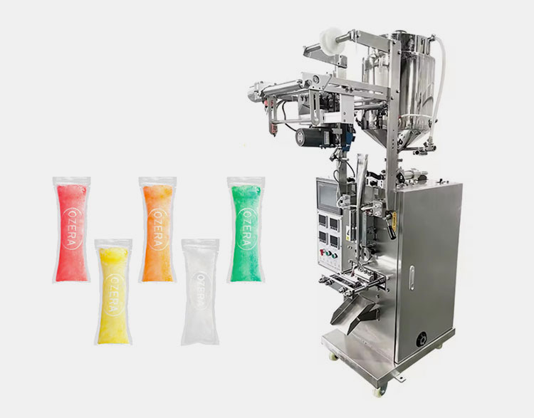 Single Lane Ice Lolly 4 Side Sealing Machine