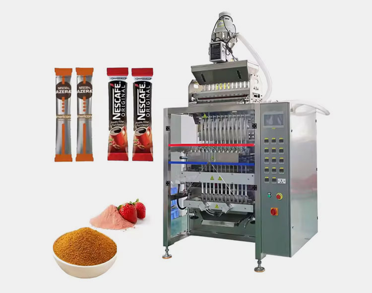 Stick Coffee Powder 3 Side Sealing Packing Machine