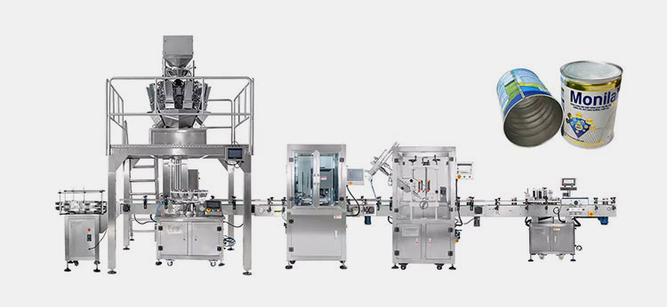 milk powder canning line