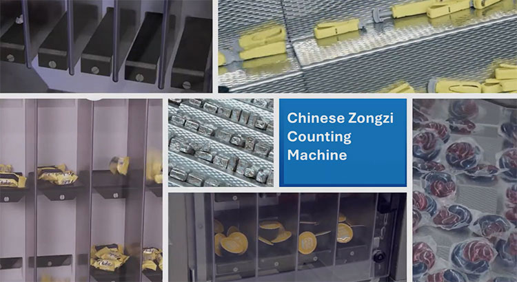 Chinese zongzi Counting machine is applicable