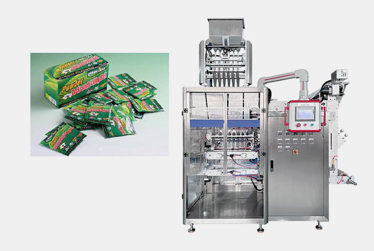 Multi-lane Pesticide 4 Side Sealing Packing Machine