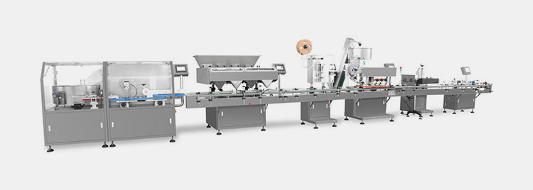 Production Line For A Capsule Essence Counting Machine