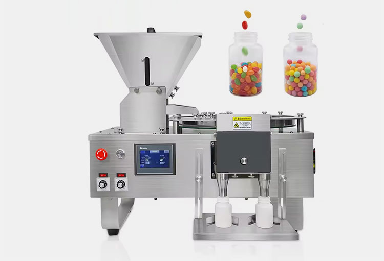 Semi-Automatic Gummy Candy Counting Machine