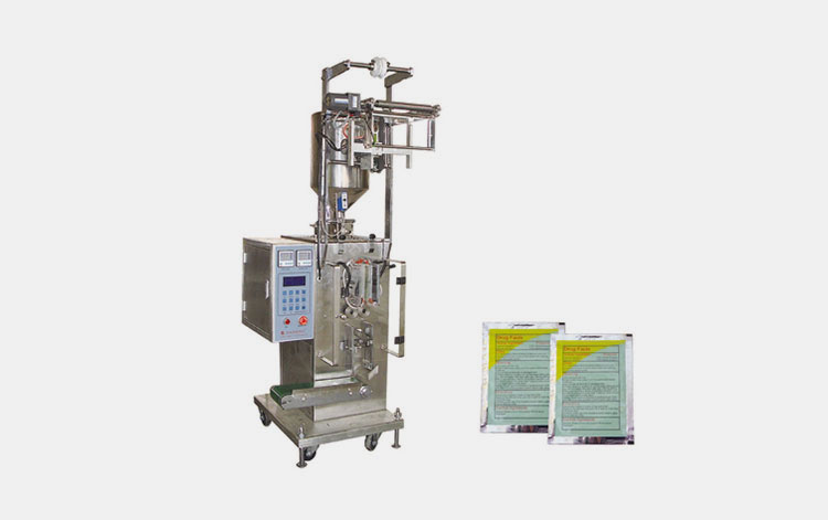 Single Lane Pesticide 4 Side Sealing Packing Machine