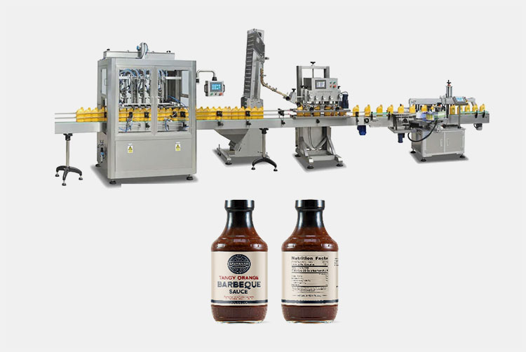 chicken sauce bottling line