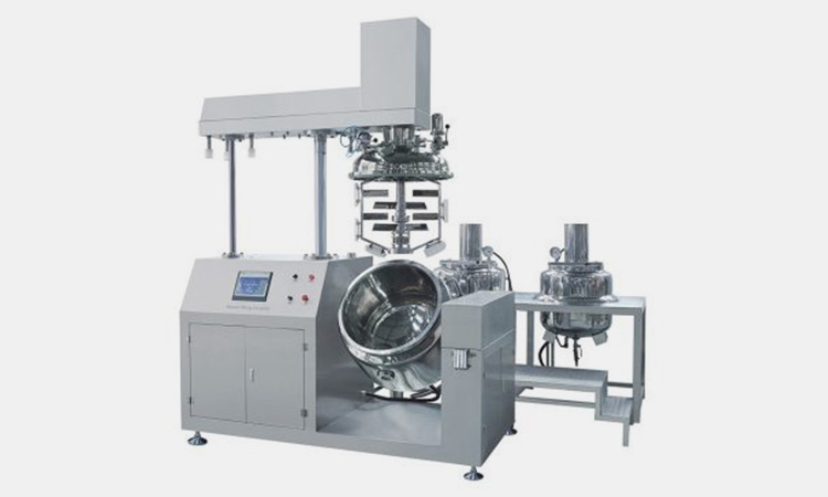 Allpack Vacuum emulsifying mixer