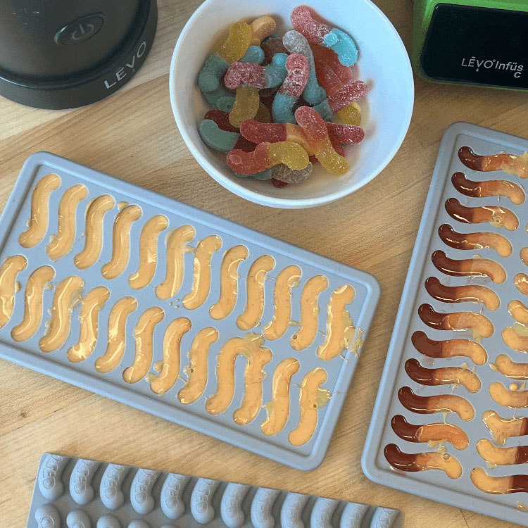 Gummy Worm Molds