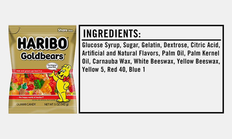 Ingredients-In-Gummy-Bears