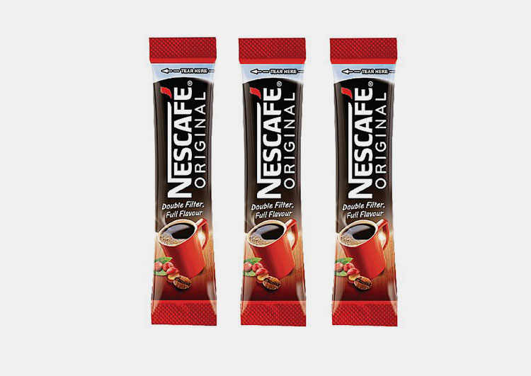 Instant Coffee Strip Packages