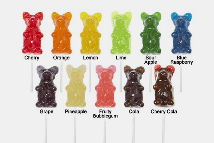 Many Flavor of Giant Gummy Bear