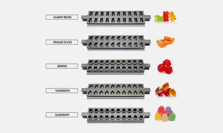 Molds for machine