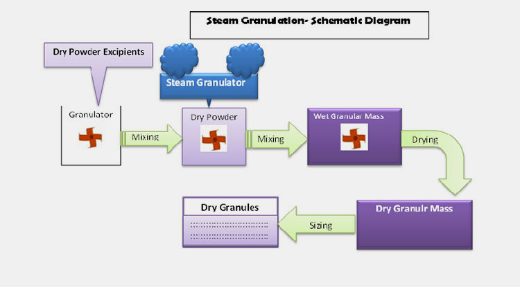 Steam Granulation