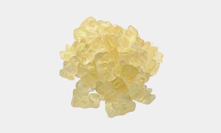 Uneven flavor of gummy bear