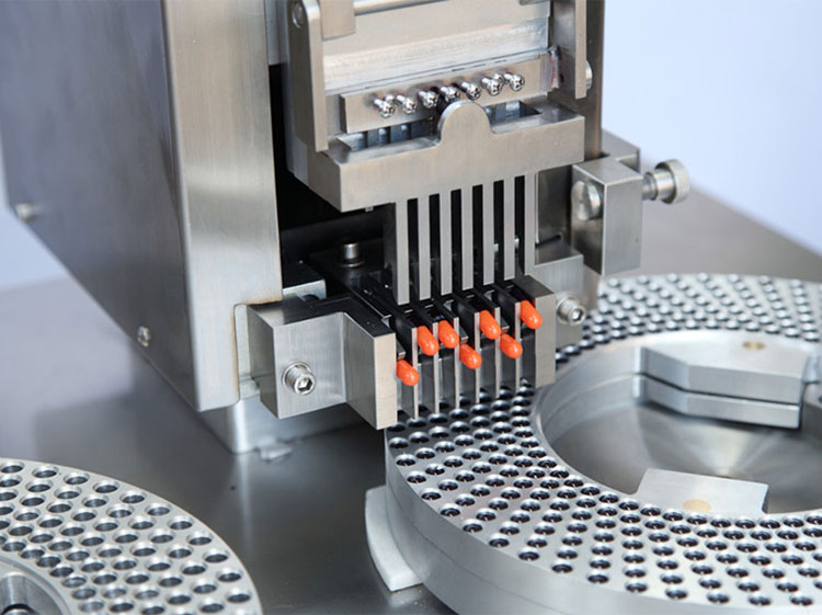 Working of Semi-automatic Capsule Filling Machine