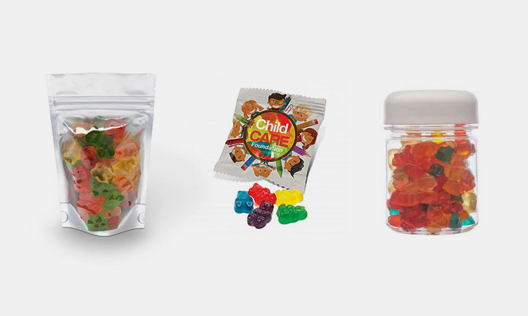 packaging types of gummy bear