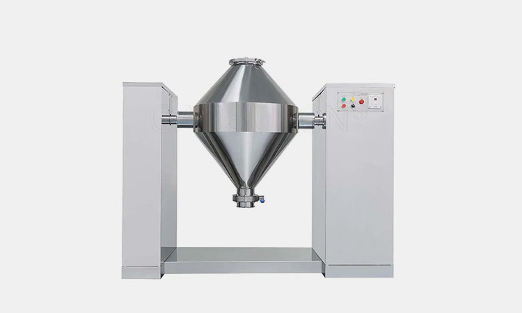 Double cone blender system