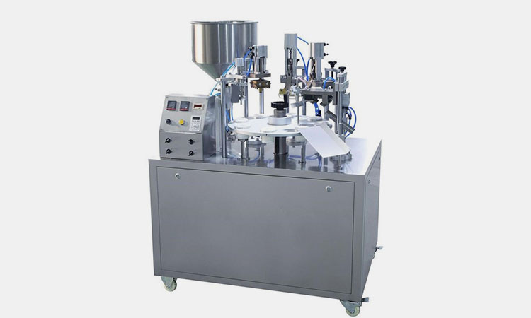 NF-30 semi-automatic tube filling machine