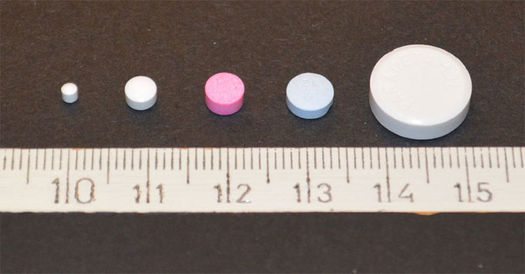 Different Size Tablets