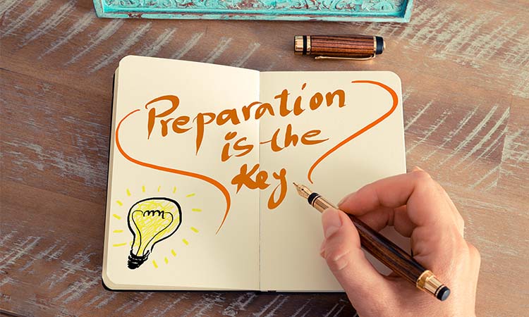 Make the preparation according to requirement