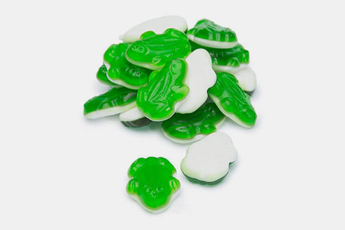 Bicolor gummy