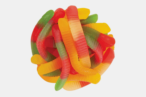 Multicolor color gummy