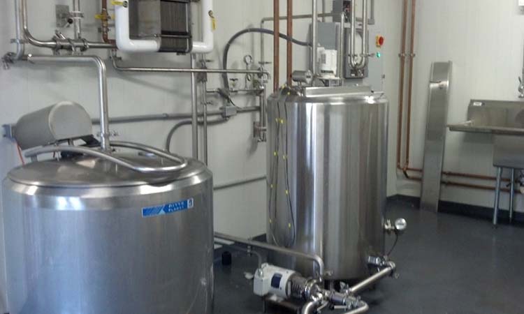 Pasteurization vats