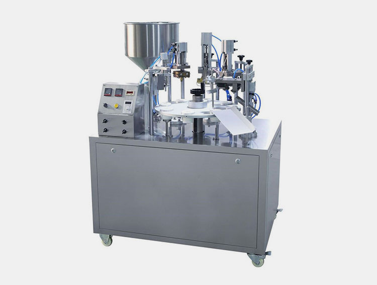 semi automatic aluminium tube packaging machine