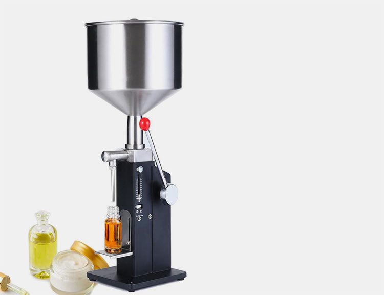 Manual shampoo filling machine