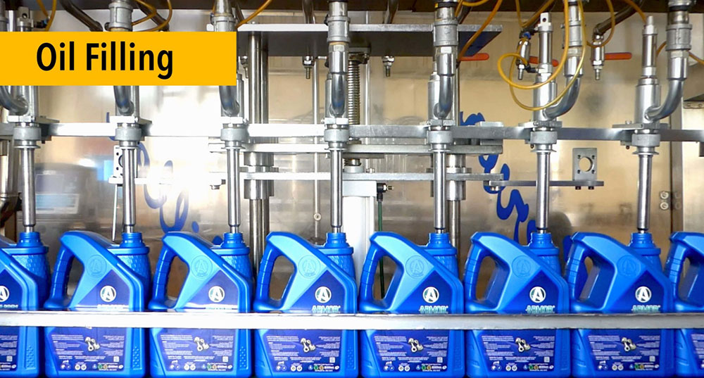 Lubricants Oil Bottling Line-6